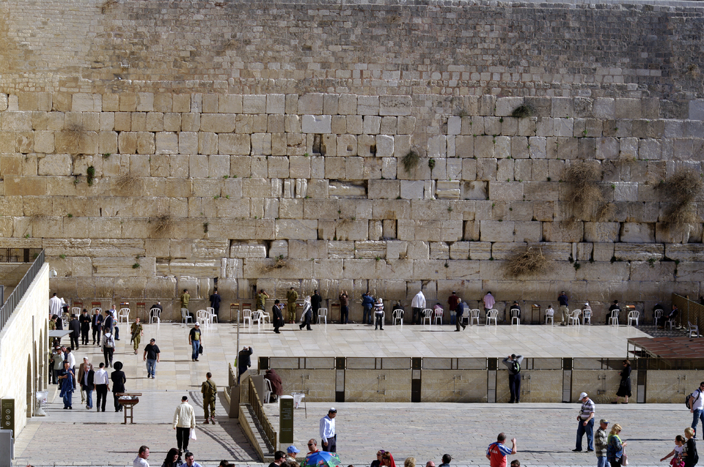 Стена Плача (Западная стена). Это не стена Храма,