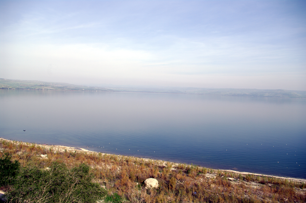 Еще одна фотография Галилейского моря. Сделана с его