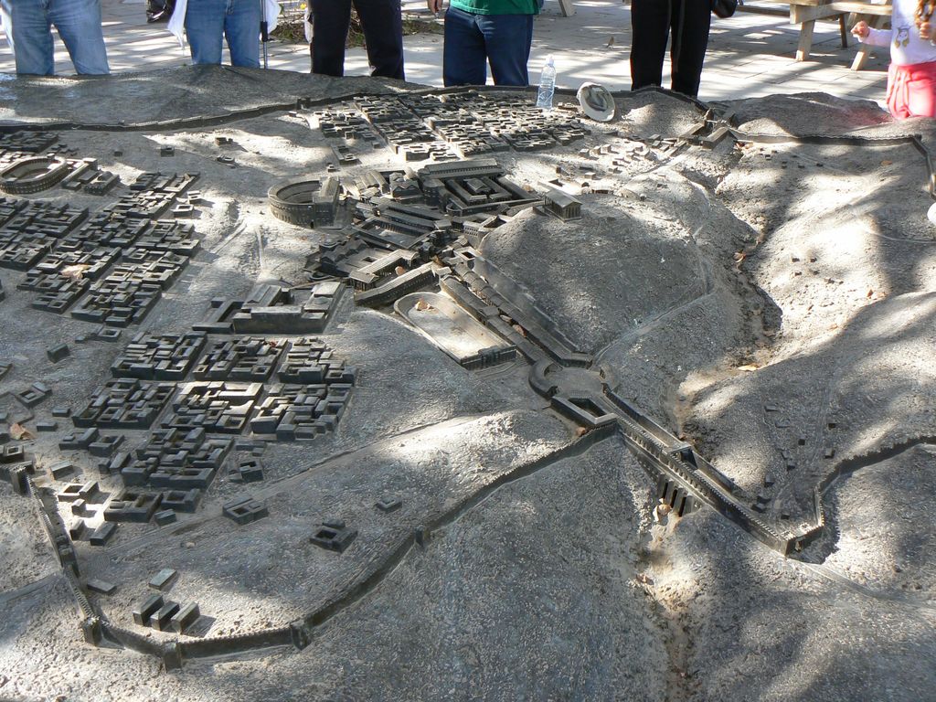 Макет древнего Бейт-Шеана