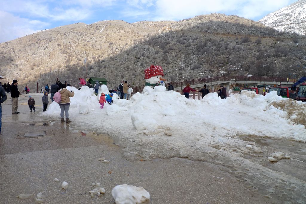Порой в национальный парк Хермон приезжают просто, чтобы