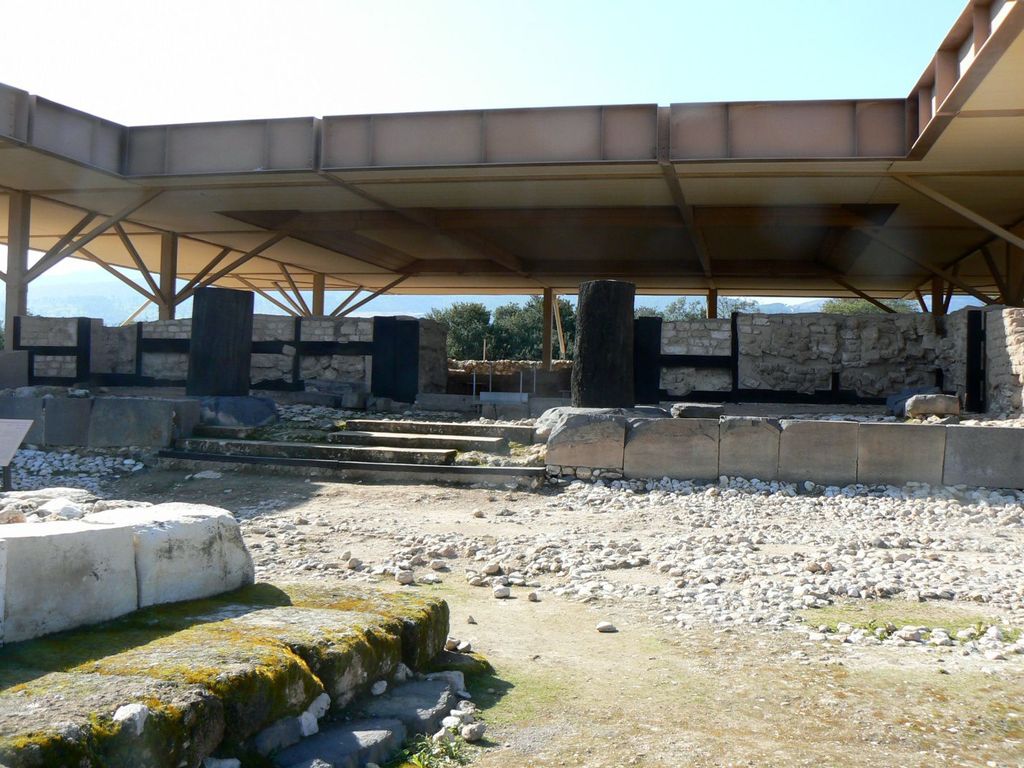 Тель Хацор. Ханаанский дворец.