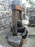 Пресс для масла в служебном помещении монастыря в Курси.