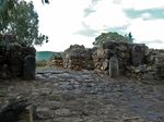 Древняя дорога и остатки внутренних ворот Бейт Цайды.