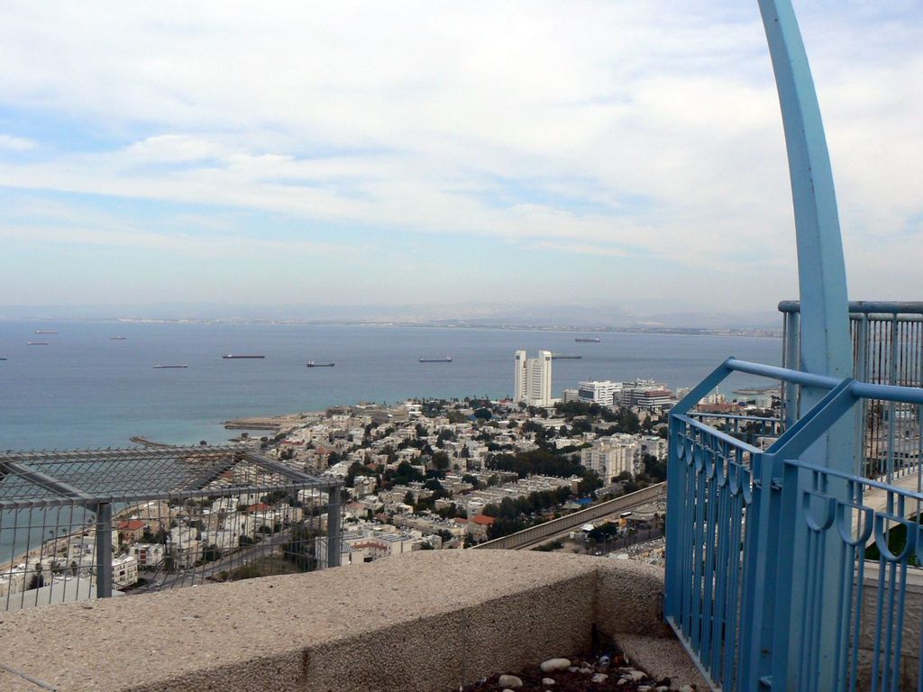 Вид на Хайфский залив.