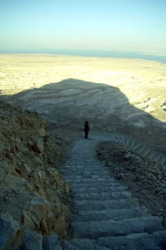 У Змеиной тропы некоторые участки оснащены ступенями.