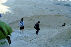 С крепости Мосад можно спуститься либо на фуникулере, либо бесплатно - пешком по Змеиной тропе. Спуск по тропе занимает около получаса. После этого, с непривычки, пару дней болят ноги.