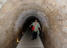 Акко. туннель тамплиеров. По этому подземному ходу, ведущему к морю, тамплиеры покинули захваченную арабами Акку