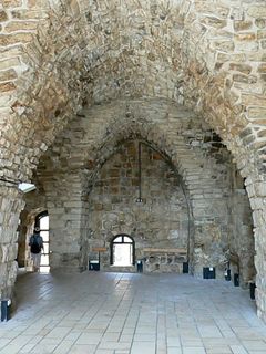 Отреставрированный зал крепости мусульманского периода.