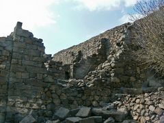 Гамла. Пролом в восточной стене, через который римляне проникли в город.