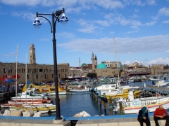 Набережная Акко в районе гавани.