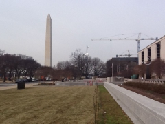 Памятная стелла в честь первого президента Д.Вашингтона