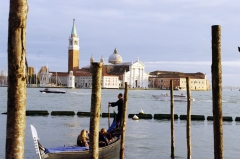 Вид с набережной у площади Сан-Марко на остров Сан-Джорджио